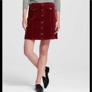 Mossimo Supply Co. Corduroy Skirt